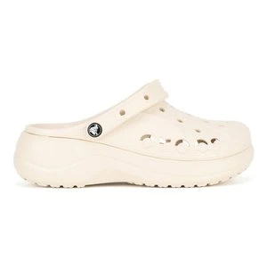 CROCS BAYA PLATFORM CLOG 208186-11S Beżowy