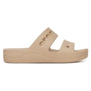 CROCS BAYA PLATFORM SANDAL 208188-212 Beżowy