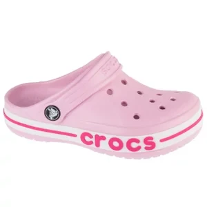 Crocs Bayaband Kids Clog 207019-6TG, Dla dziewczynki, Różowe, klapki, syntetyk, rozmiar: 28/29