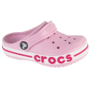 Crocs Bayaband Kids Clog T 207018-6TG, Dla chłopca, Różowe, klapki, syntetyk, rozmiar: 25/26
