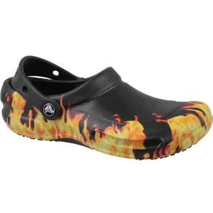 Crocs Bistro Graphic Clog 204044-001, Unisex, Czarne, klapki, syntetyk, rozmiar: 38/39