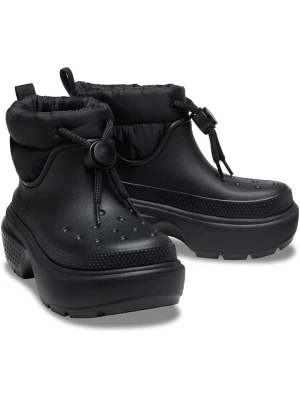 Crocs Botki zimowe "Stomp Puff" w kolorze czarnym rozmiar: 46/47