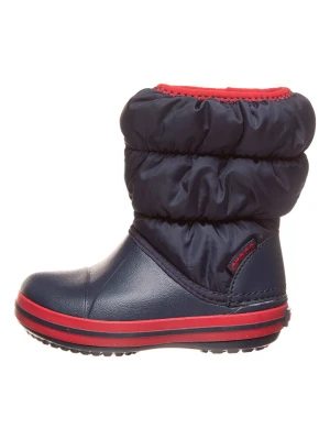 Crocs Botki zimowe w kolorze granatowym rozmiar: 23/24