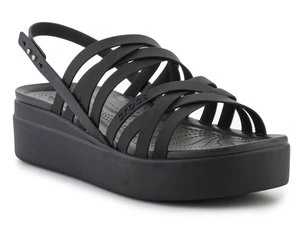 Crocs Brooklyn strappy lowwdg 206751-001 Black