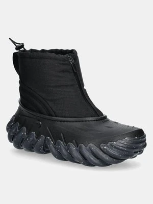 Crocs buty Echo Boot Z Shield damskie kolor czarny na płaskim obcasie lekko ocieplone 210315