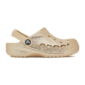 CROCS C-BAYA GLITTER CLOG K 207015-11S Złoty
