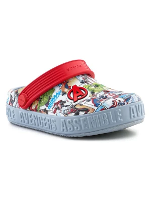 Crocs Chodaki "Avengers Off Court" w kolorze błękitno-czerwonym rozmiar: 29 / 30