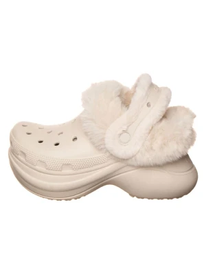 Crocs Chodaki "Bae Lined" w kolorze beżowym rozmiar: 34 / 35