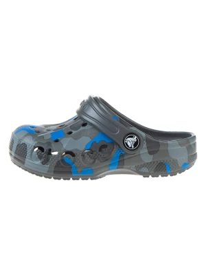 Crocs Chodaki "Baya Graphic" w kolorze antracytowym rozmiar: 19/20