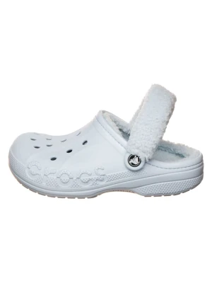Crocs Chodaki "Baya Lined Fuzz Strap" w kolorze błękitnym rozmiar: 38 / 39