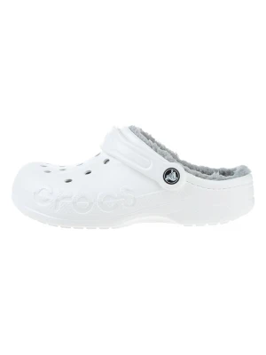 Crocs Chodaki "Baya Lined" w kolorze biało-szarym rozmiar: 46/47