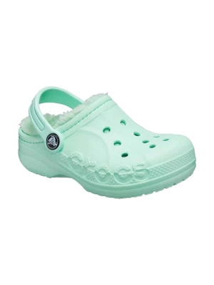 Crocs Chodaki "Baya Lined" w kolorze zielonym rozmiar: 24/25