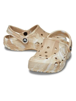 Crocs Chodaki "Baya Marbled" w kolorze beżowo-białym rozmiar: 43 / 44