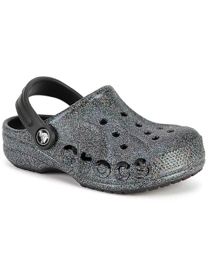 Crocs Chodaki "Baya" w kolorze antracytowym ze wzorem rozmiar: 32/33