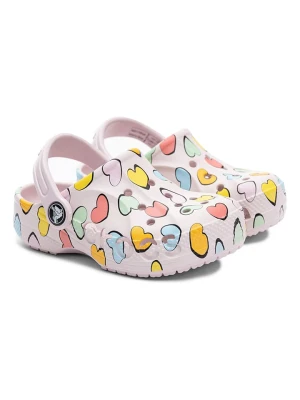 Crocs Chodaki "Baya" w kolorze białym ze wzorem rozmiar: 25 / 26