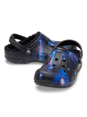 Crocs Chodaki "Baya" w kolorze czarno-niebiesko-fioletowym rozmiar: 28/29