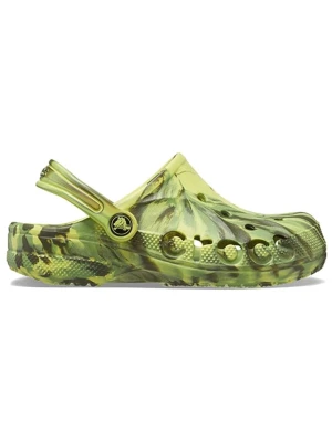 Crocs Chodaki "Baya Marbled" w kolorze żółto-zielonym rozmiar: 22/23