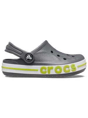 Crocs Chodaki "Bayaband" w kolorze szaro-limonkowym rozmiar: 19/20