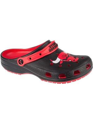 Zdjęcie produktu Crocs Chodaki "Chicago Bulls" w kolorze czarno-czerwonym rozmiar: 41/42