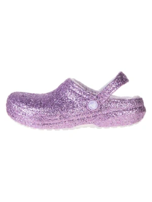 Crocs Chodaki "Chunky Glitter" w kolorze fioletowym rozmiar: 22 / 23