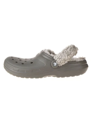 Crocs Chodaki "Classic Fleece Lined" w kolorze khaki rozmiar: 45 / 46