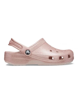 Crocs Chodaki "Classic Glitter" w kolorze jasnoróżowym rozmiar: 19/20