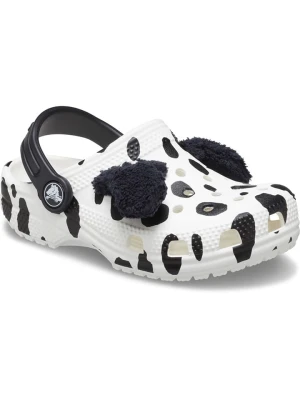 Crocs Chodaki "Classic I AM Dalmatian" w kolorze czarno-białym rozmiar: 20/21