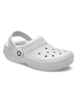 Crocs Chodaki "Classic Lined" w kolorze białym rozmiar: 28/29