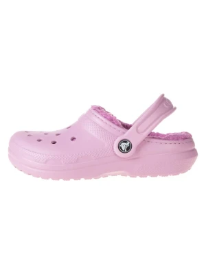 Crocs Chodaki "Classic Lined" w kolorze fioletowym rozmiar: 28 / 29
