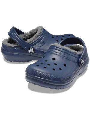 Crocs Chodaki "Classic Lined" w kolorze granatowym rozmiar: 25/26