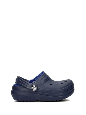 Crocs Chodaki "Classic Lined" w kolorze granatowym rozmiar: 20/21