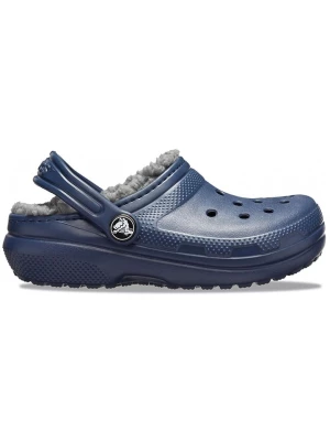 Crocs Chodaki "Classic Lined" w kolorze granatowym rozmiar: 29/30