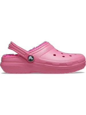 Crocs Chodaki "Classic Lined" w kolorze jasnoróżowym rozmiar: 25/26
