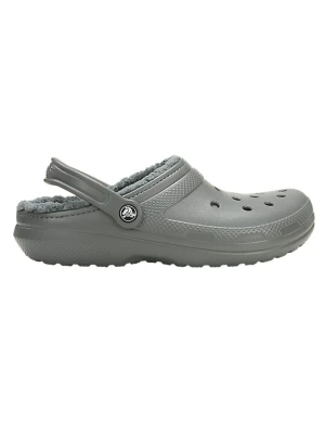 Crocs Chodaki "Classic Lined" w kolorze szarym rozmiar: 46/47