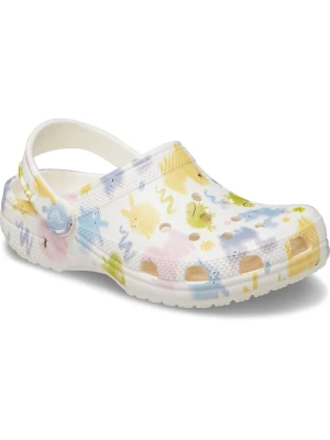 Crocs Chodaki "Classic Pastel Pets" w kolorze białym ze wzorem rozmiar: 38/39