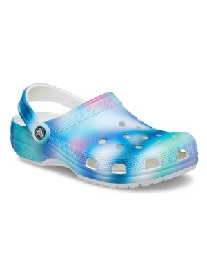 Crocs Chodaki "Classic Solarized" w kolorze białym ze wzorem rozmiar: 37/38