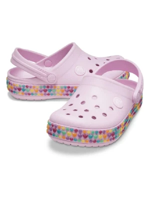 Crocs Chodaki "Crocband Gem Band" w kolorze jasnoróżowym rozmiar: 23/24