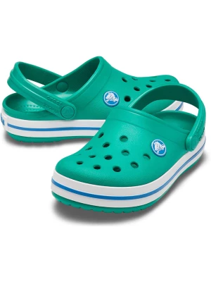 Crocs Chodaki "Crocband" w kolorze zielonym rozmiar: 22/23