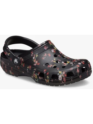 Crocs Chodaki "Ditsy" w kolorze czarno-czerwonym rozmiar: 45/46