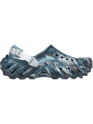 Crocs Chodaki "Echo Marbled" w kolorze niebiesko-szarym rozmiar: 37 / 38