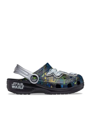 Crocs Chodaki "Grogu" w kolorze czarno-srebrnym rozmiar: 19 / 20