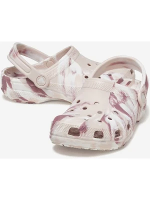 Crocs Chodaki "Marbled" w kolorze beżowo-jasnobrązowym rozmiar: 27/28