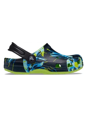 Crocs Chodaki "Meta Scape" w kolorze czarnym ze wzorem rozmiar: 23/24