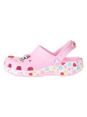 Crocs Chodaki "Mickey Friends Minnie" w kolorze jasnoróżowym rozmiar: 34 / 35
