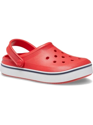 Crocs Chodaki "Off Court Clog" w kolorze biało-czerwonym rozmiar: 19/20