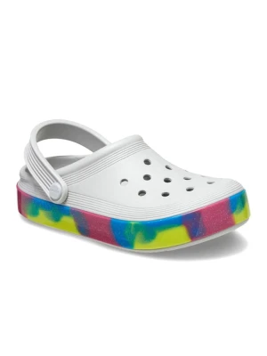 Zdjęcie produktu Crocs Chodaki "Off Court Glitter" w kolorze białym ze wzorem rozmiar: 24/25