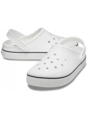 Crocs Chodaki "Off Court" w kolorze białym rozmiar: 45/46