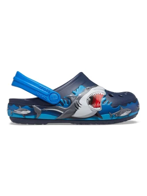 Crocs Chodaki "Shark Lights" w kolorze granatowym rozmiar: 22/23