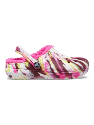Crocs Chodaki w kolorze różowym ze wzorem rozmiar: 32/33
