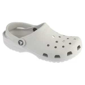 Crocs Classic 10001-1FT, Unisex, Szare, klapki, syntetyk, rozmiar: 36 / 37